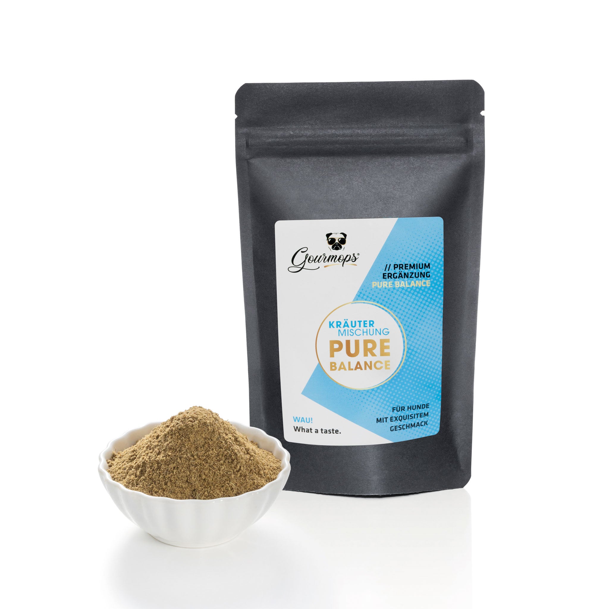 Gourmops Pure Balance Kräuter für Hunde – 100 % natürlich, getrocknet und ohne Zusätze