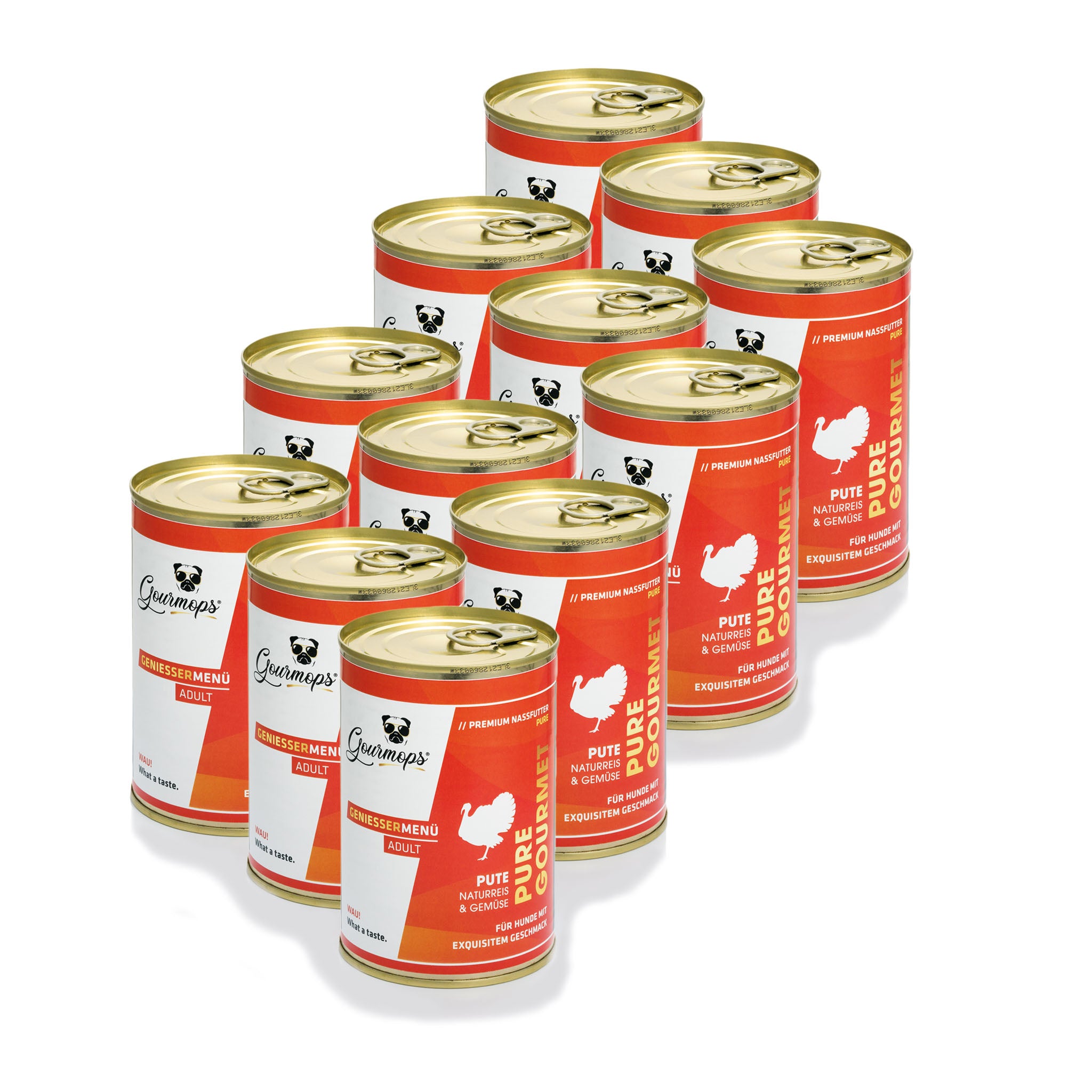 PURE GOURMET // Pute, Naturreis und Gemüse // Sparsets
