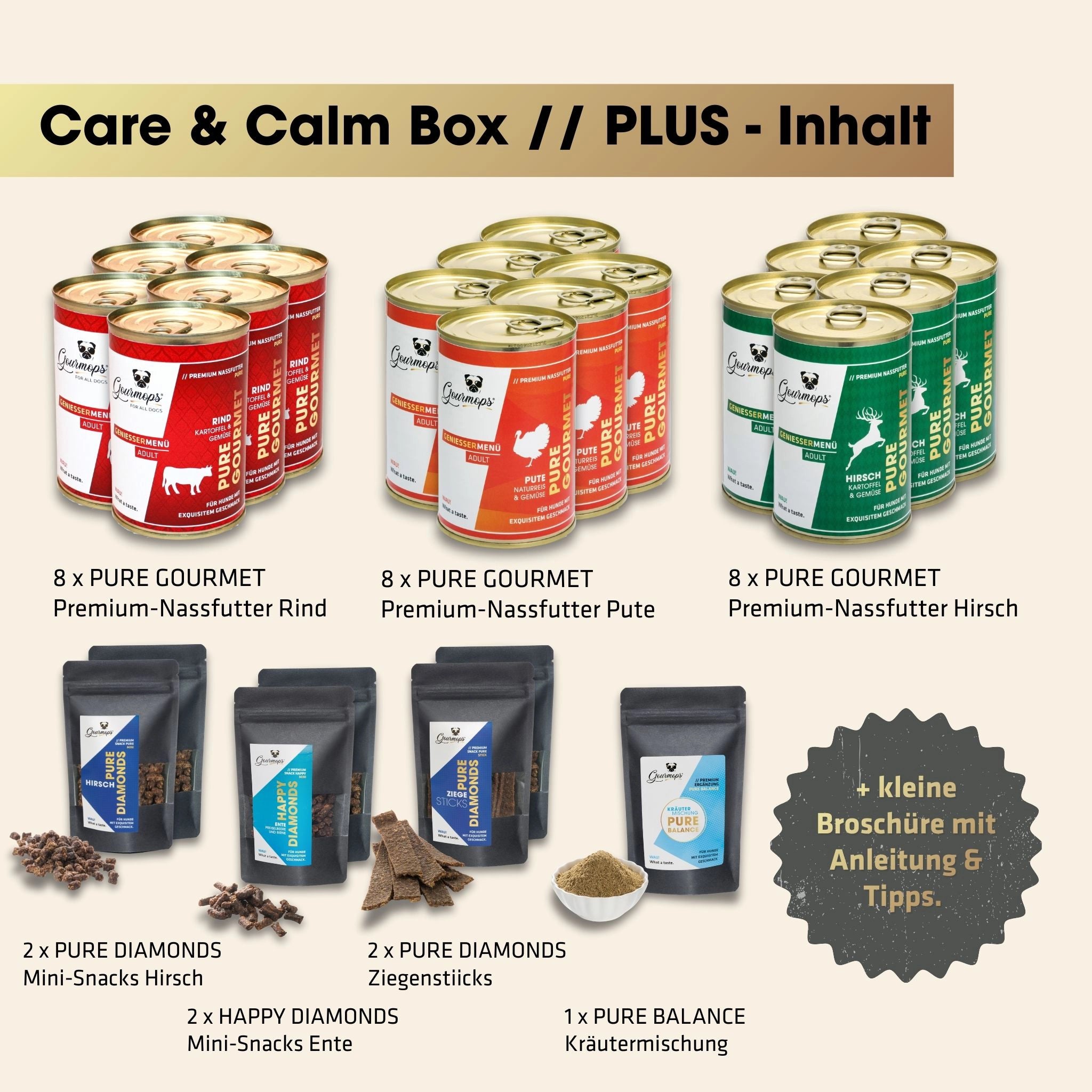 GOURMOPS Care & Calm PLUS // Vorratsbox für sensible Mägen & Seelen