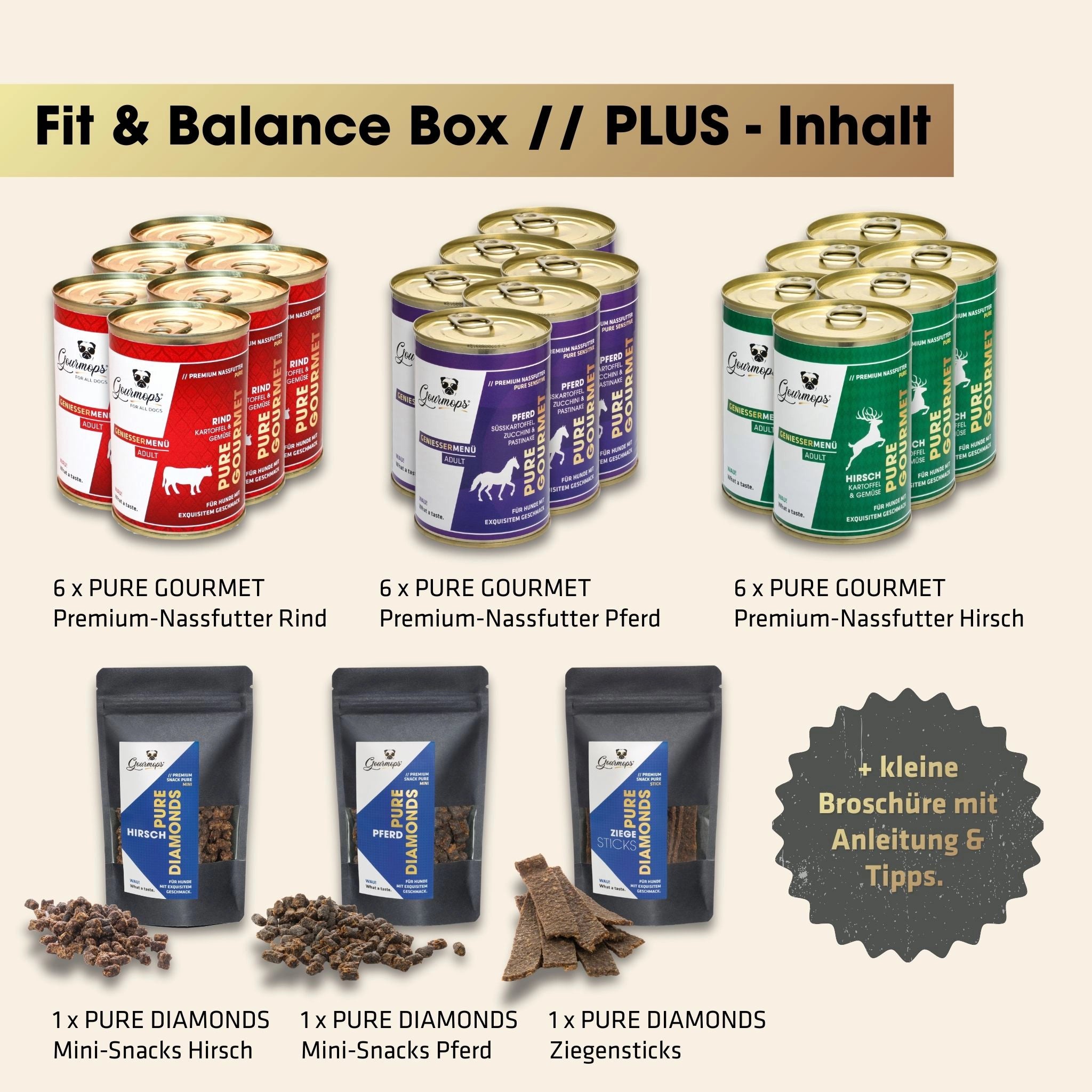 GOURMOPS Fit & Balance PLUS // Vorratsbox für mehr Leichtigkeit
