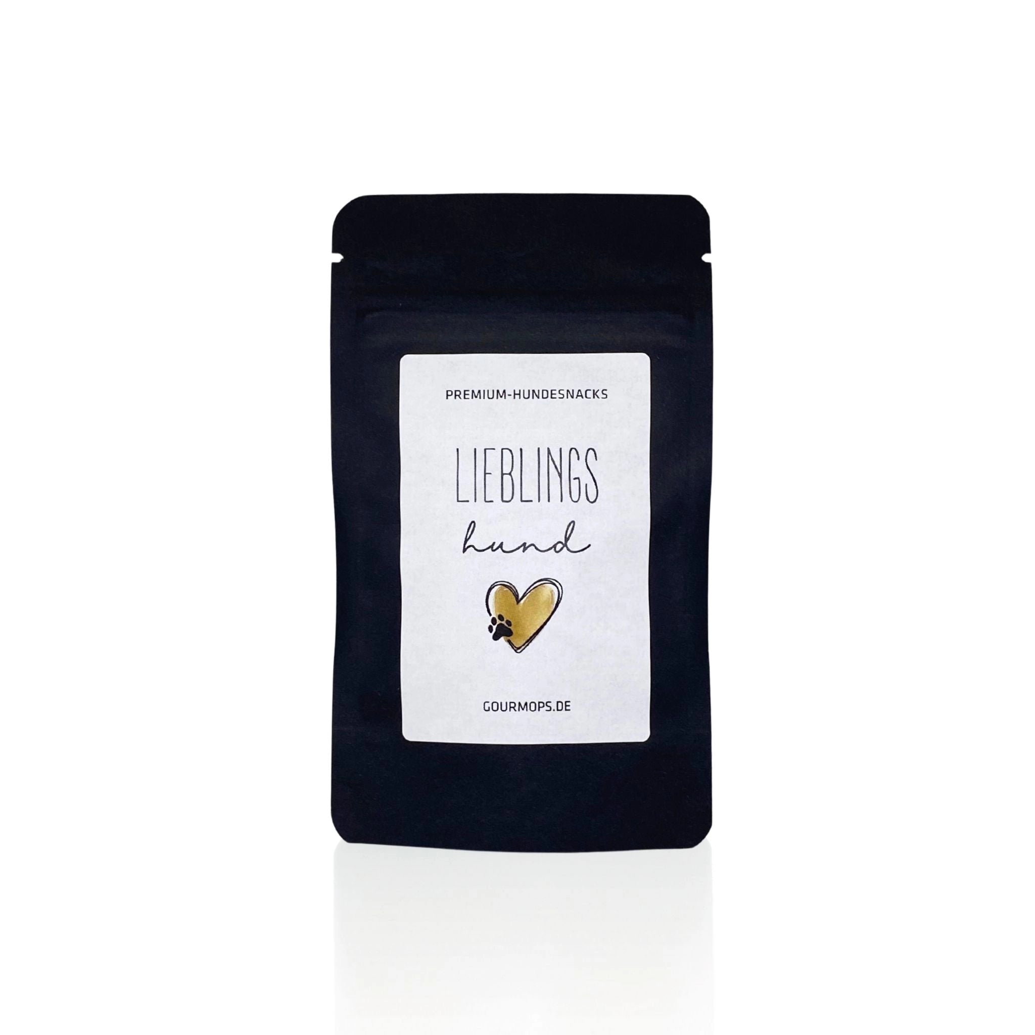 Kleine Grüße "Lieblingshund" // Mini-Snacks Rind