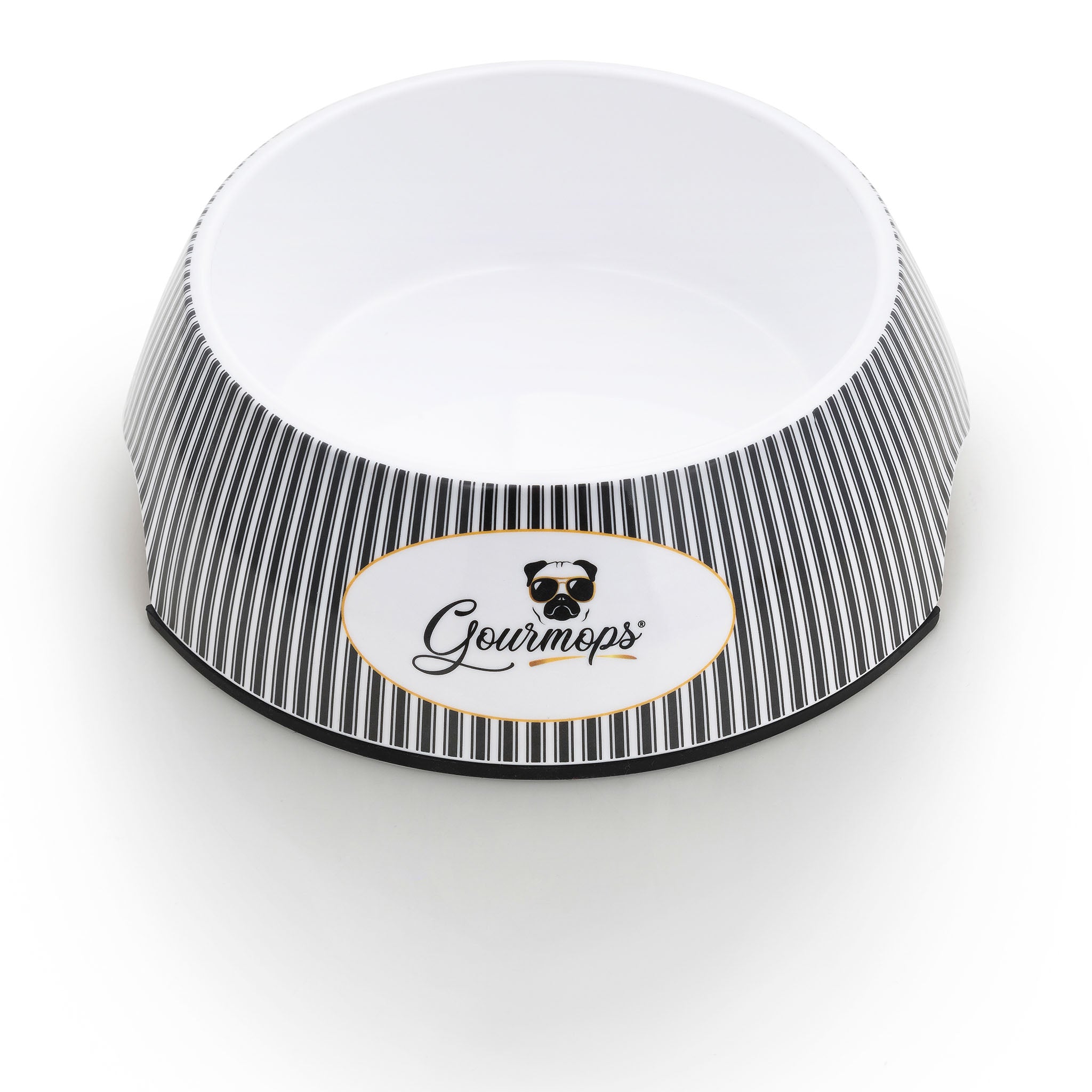 Gourmops Napf aus Melamin ohne Einsatz – stylisches Hundezubehör