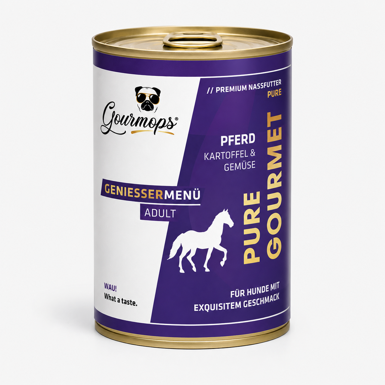 PURE GOURMET // Pferd mit Kartoffel &amp; Gemüse, 400g