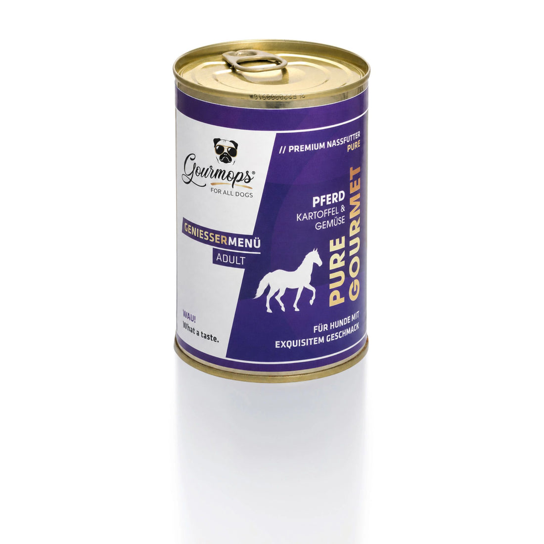 PURE GOURMET // Pferd mit Kartoffel &amp; Gemüse, 400g