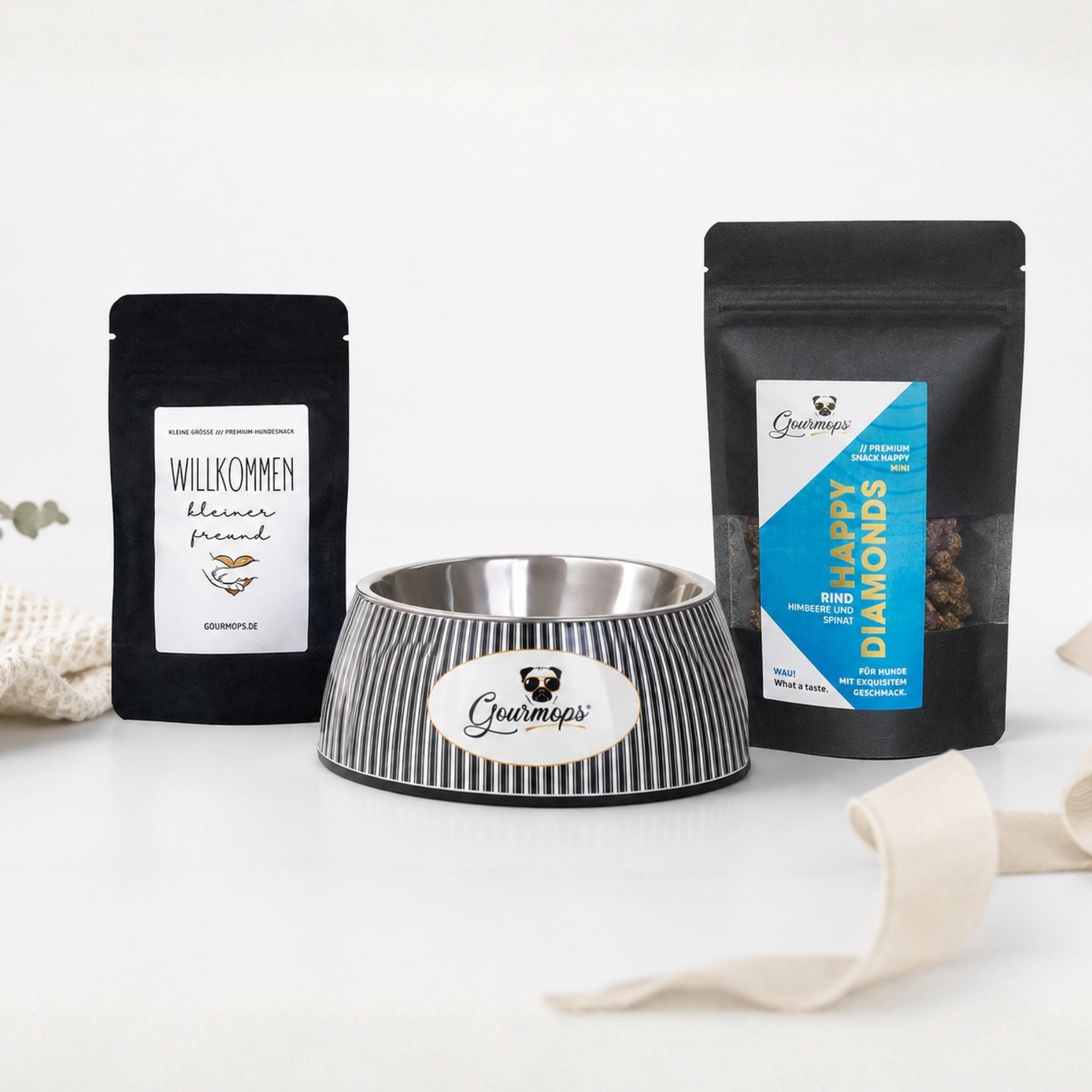 GOURMOPS Welpenpaket – Willkommen im neuen Zuhause