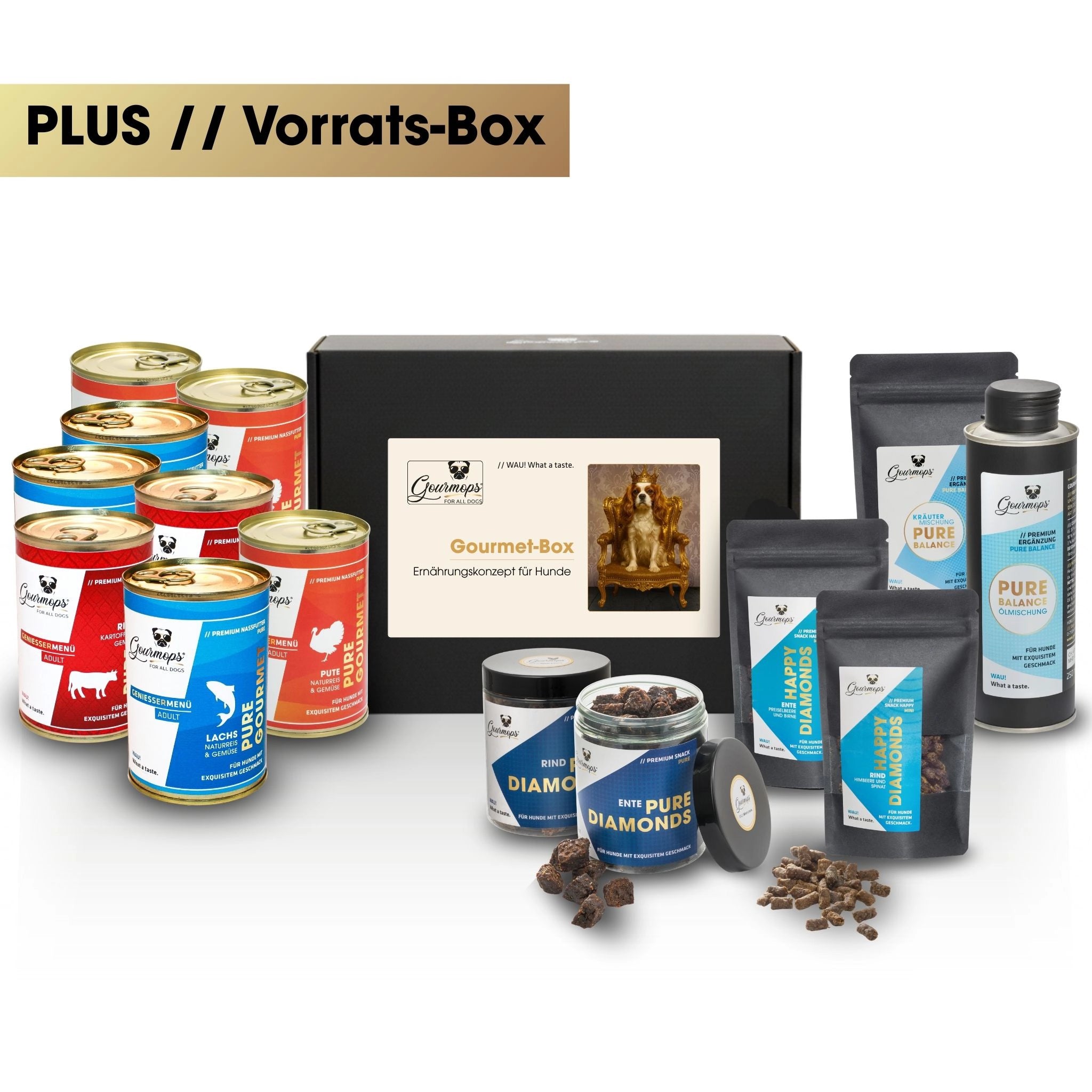 GOURMOPS Gourmet PLUS // Vorratsbox für Genuss &amp; Vielfalt im Alltag