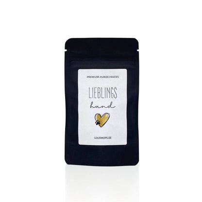 Kleine Grüße "Lieblingshund" // Mini-Snacks Rind