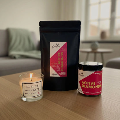 GOURMOPS "LOVE MOMENTS" // Geschenkset für Hund &amp; Mensch.