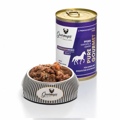 PURE GOURMET // Pferd mit Kartoffel &amp; Gemüse, 400g