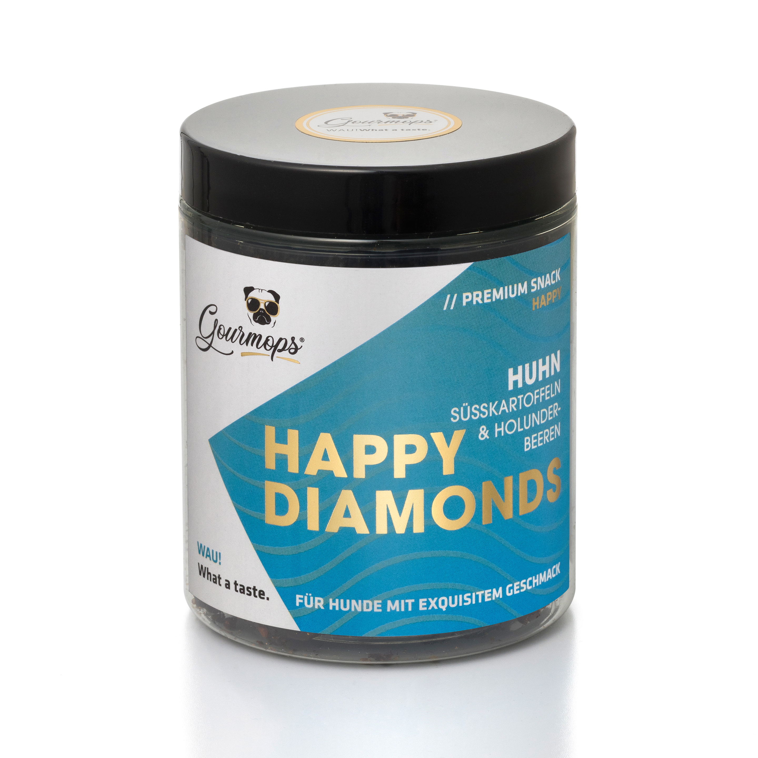 Dose Happy Diamonds Huhn mit Deckel